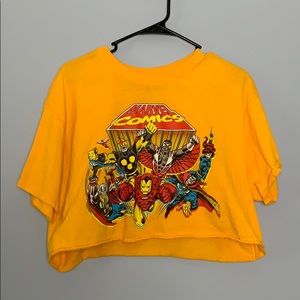 Marvel Comics Crop-Top